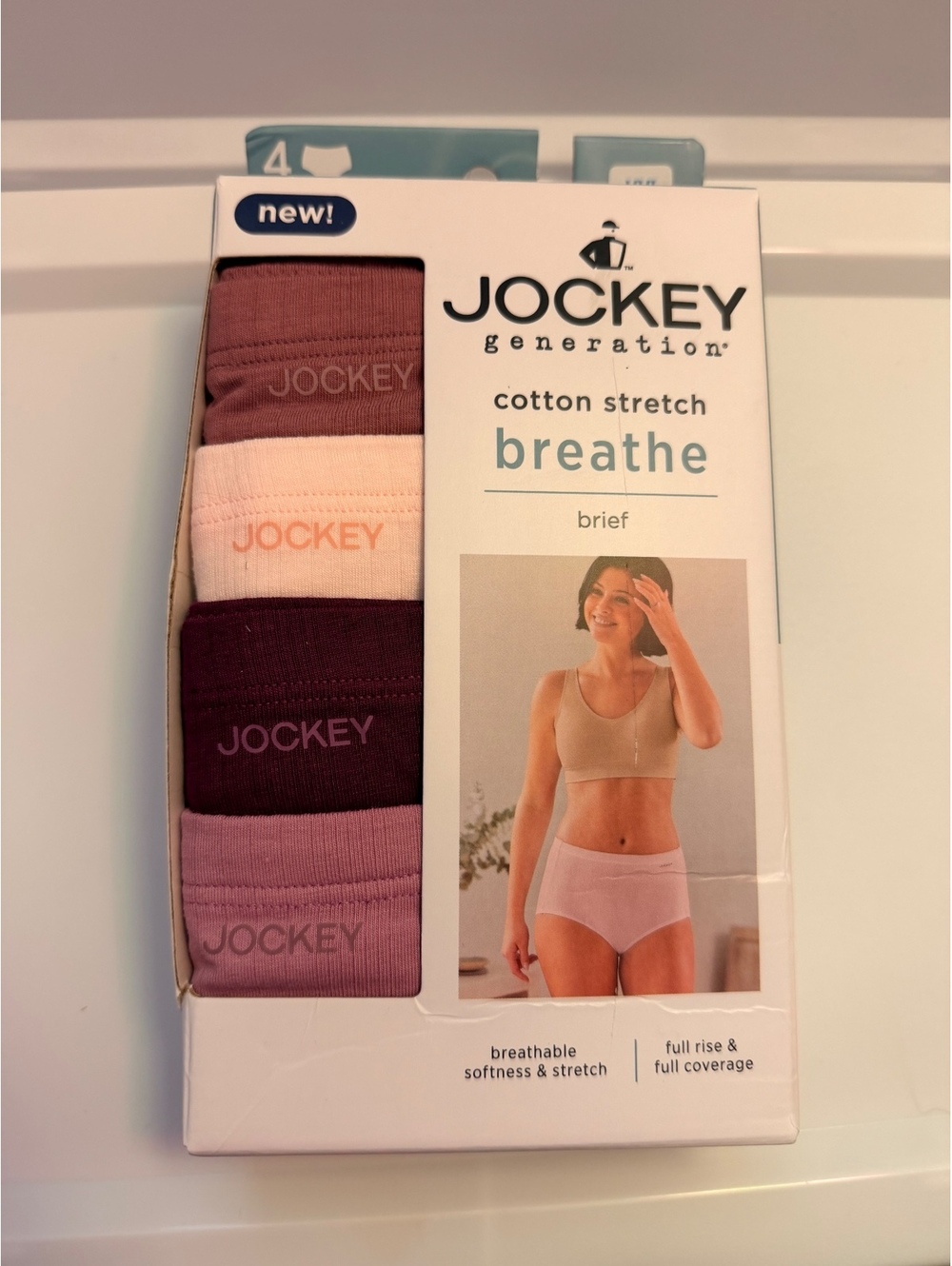 Jockey Generation Cotton Stretch Breathe Briefs XXL 4 Pack New